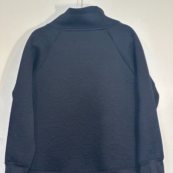 Athleta Women's Quilted Black Pullover Sweatshirt Size XL - Picture 3 of 9